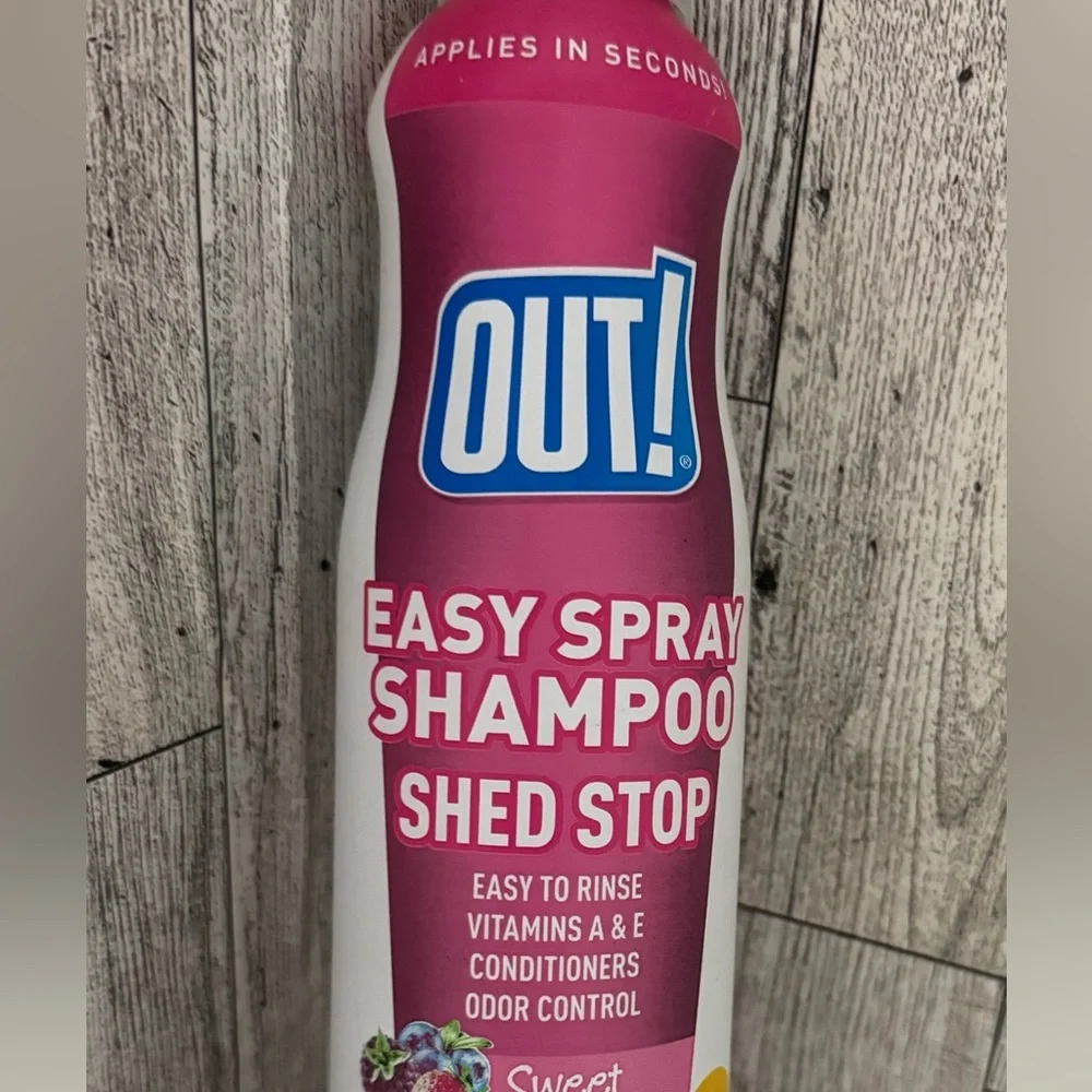 OUT! Easy Spray for DOGS ~ qty 2 cans~9.2 Oz Can Sweet Berry Scent Brand new